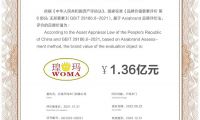 “瑝瑪木門”品牌價值突破1億元