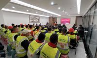 2023全國建筑門窗安裝工職業(yè)技能大賽第三場，在四川新新門業(yè)舉行