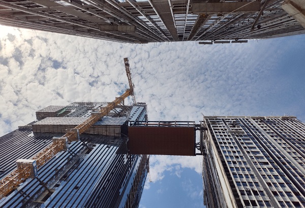 新技術助力中鐵一局建安公司西安中鐵絲路總部工程建設“加速跑”