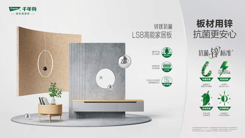 千年舟引領(lǐng)行業(yè)開啟抗菌“鋅”時(shí)代