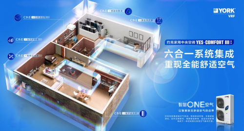 約克VRF一站式空氣處理方案，解鎖潔凈空氣新體驗(yàn)