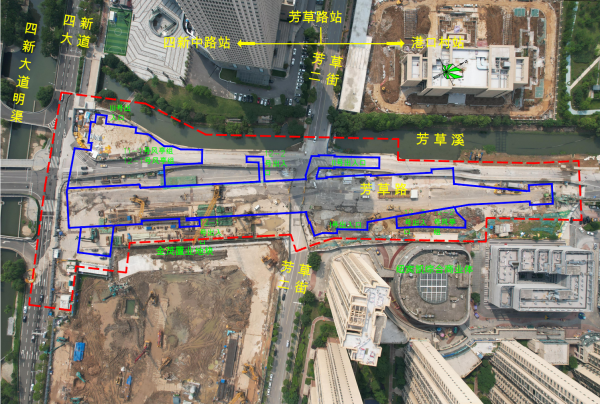 抓住每年僅兩次停電機會，12號線地鐵站建設又有新進展