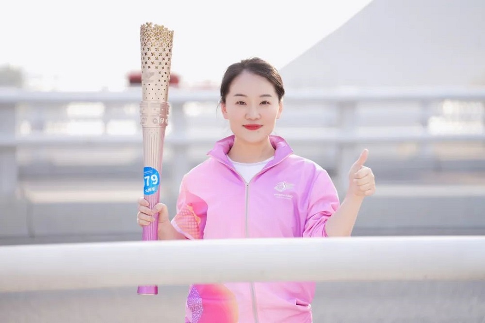 傳遞桂冠·助夢(mèng)閃耀！千年舟集團(tuán)副總裁田茂華擔(dān)任亞殘運(yùn)會(huì)火炬手