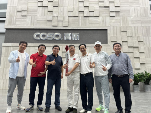 COSO報(bào)道|中央電視臺(tái)知名主持人韓喬生老師蒞臨德國COSO衛(wèi)浴參觀交流