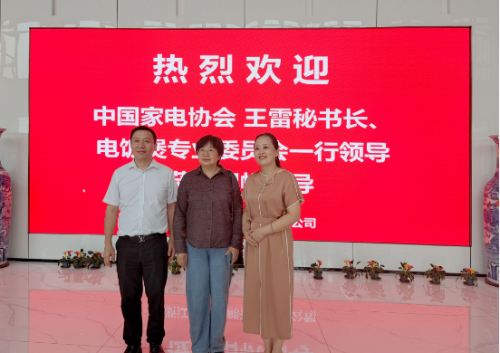 再獲行業(yè)領(lǐng)導認可，中國家電協(xié)會王雷秘書長蒞臨陽帆參觀指導