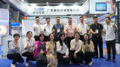 廣東諾信空調(diào)攜重器噴涂專用組合式恒溫恒濕空調(diào)亮相第17屆國(guó)際涂裝展