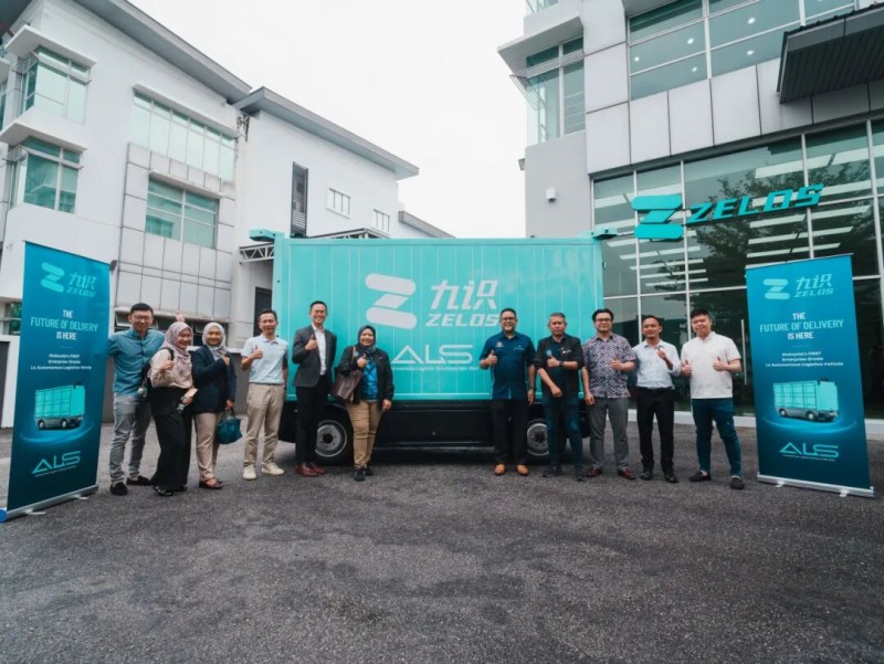 九識(shí)智能攜手 ALS 在馬來(lái)西亞啟動(dòng)首個(gè) L4 自動(dòng)駕駛物流車(chē)試運(yùn)行