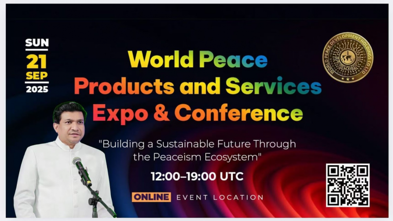 世界和平發(fā)展公司即將推出首屆產(chǎn)品與博覽會(huì)暨大會(huì)